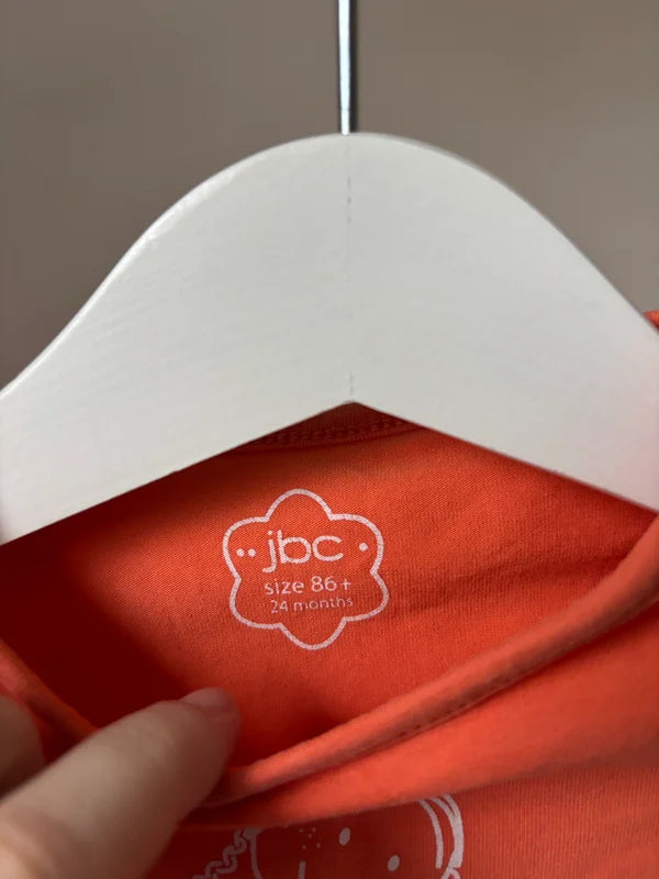 Oranje longsleeve | jbc | 86+
