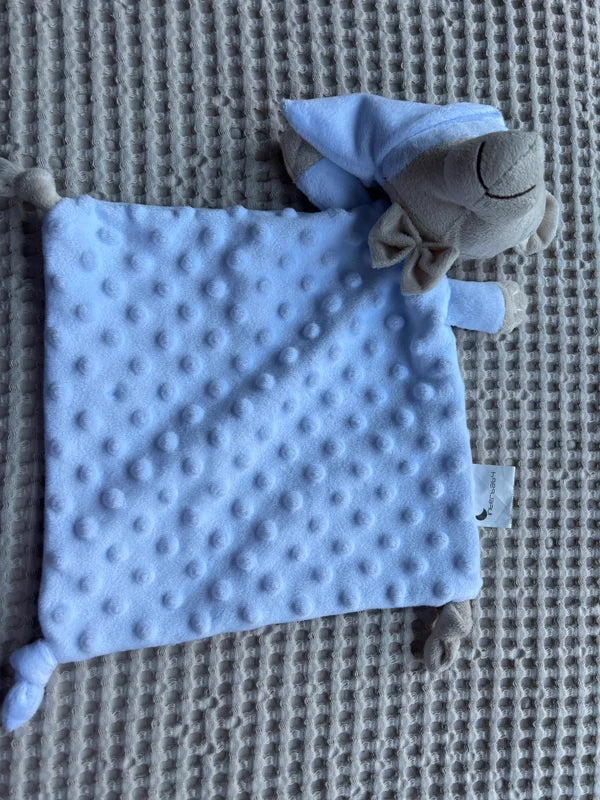 Lichtblauw knuffeldoekje