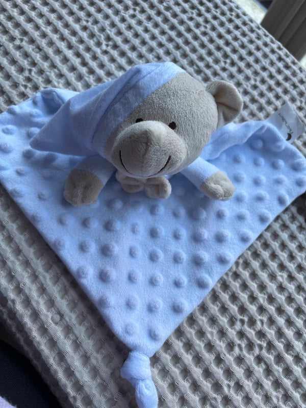 Lichtblauw knuffeldoekje