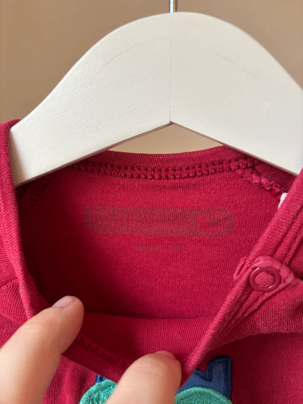 Rood boxpakje met uil