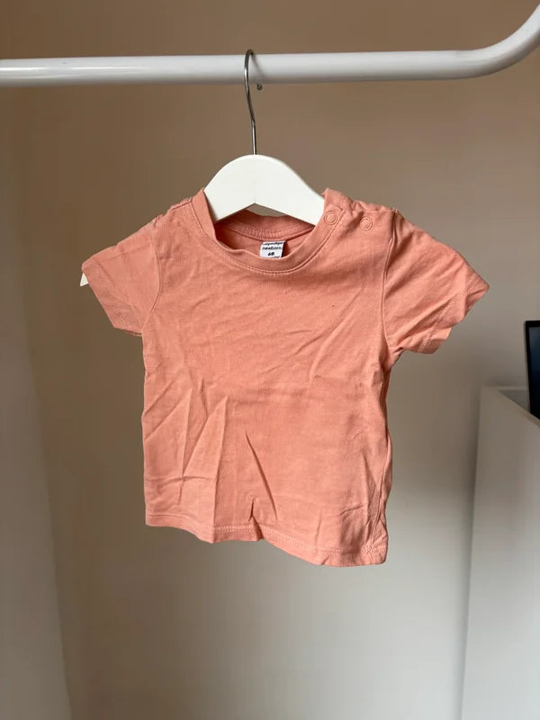 Oranje basic T-shirt
