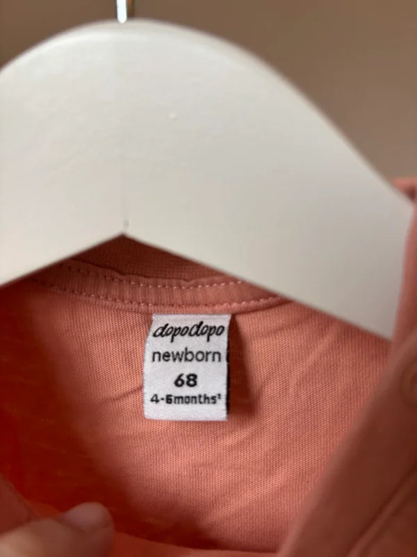 Oranje basic T-shirt