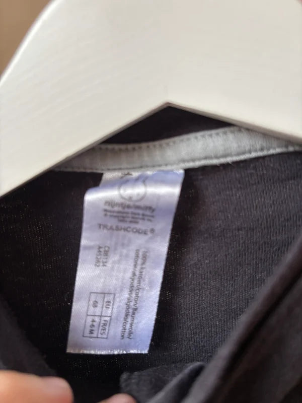 Donkergrijze eendelige pyjama Nijntje