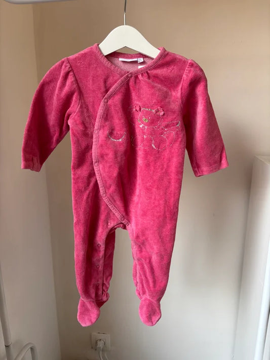 Roze eendelige winterpyjama