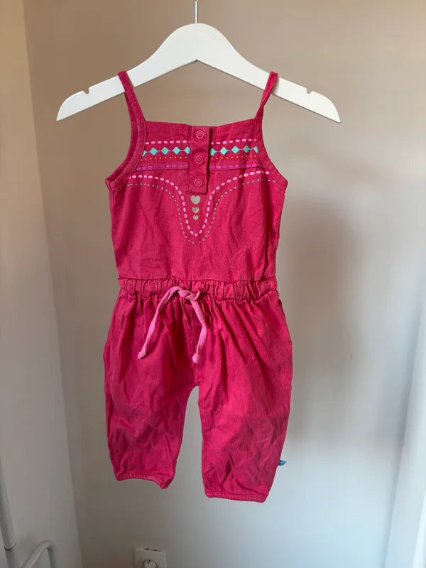 Roze jumpsuit