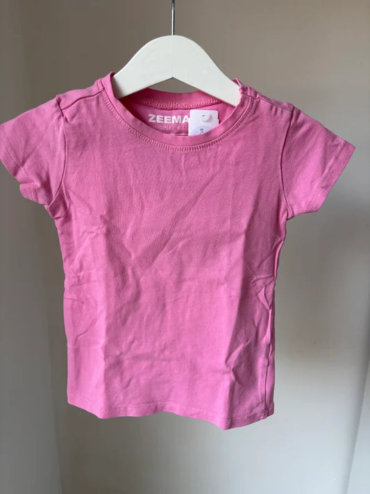 Zeeman T-shirt 98/104 - nieuwstaat ⚡