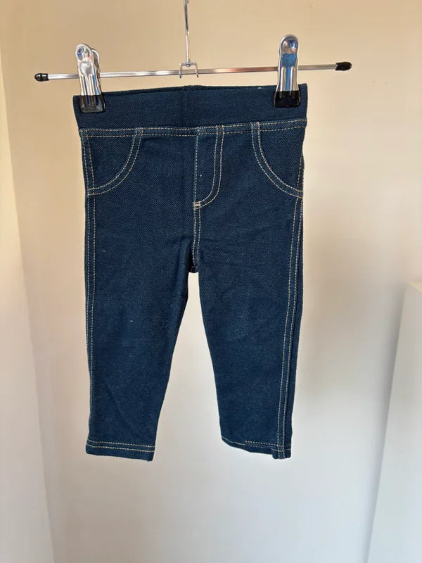 Marineblauwe jegging