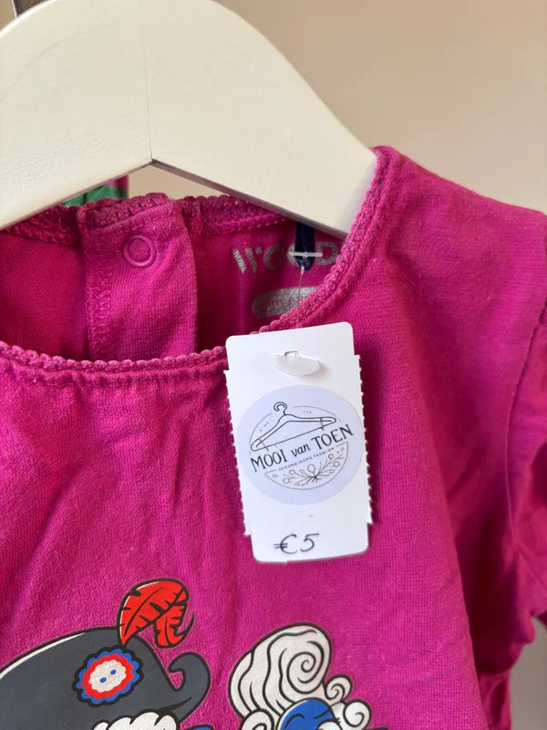 Roze tweedelige pyjama