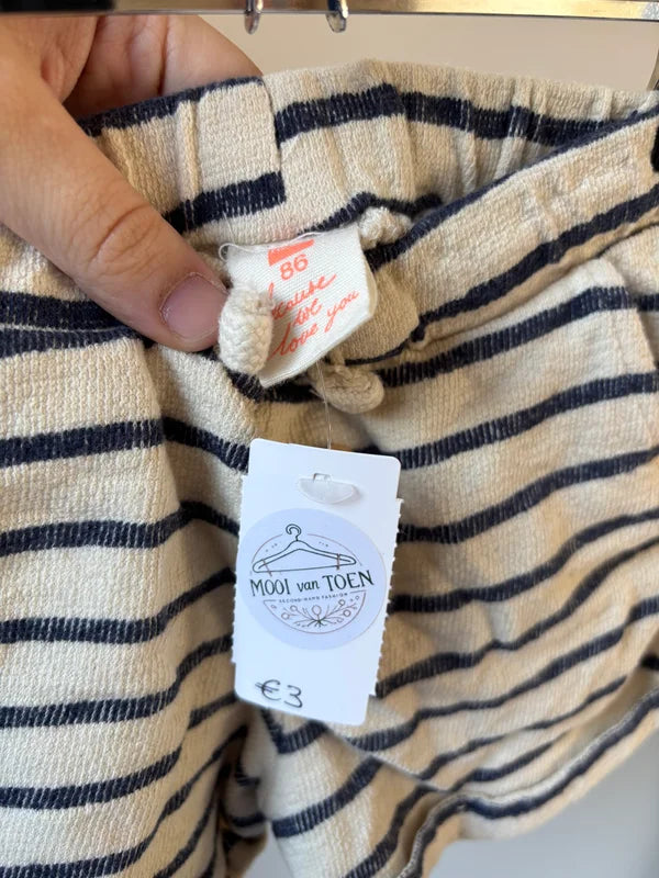 Gestreept shortje | Hema | 86