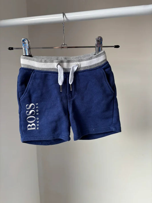 Blauwe short
