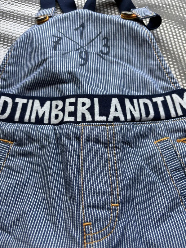 Gestreepte salopette