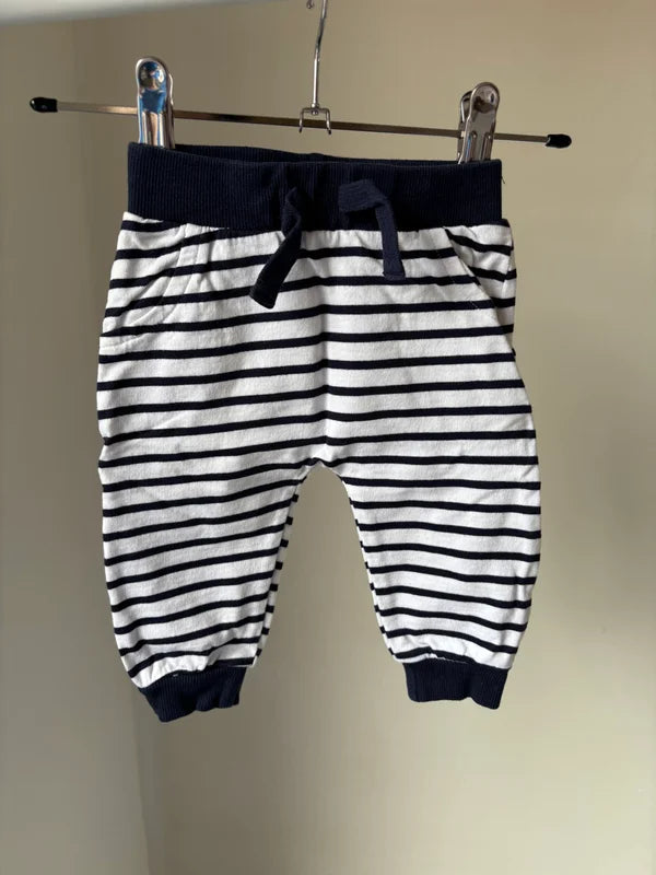 Gestreepte joggingbroek