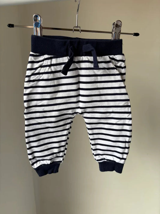 Gestreepte joggingbroek