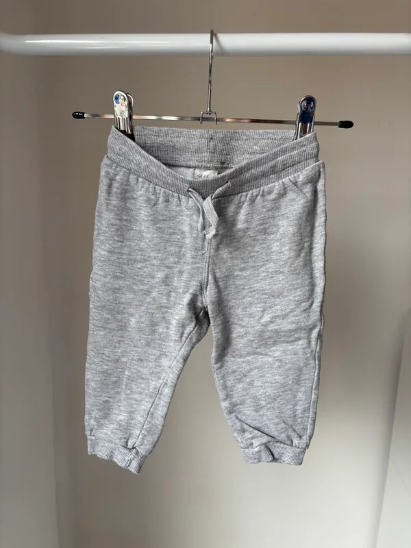 Lichtgrijze joggingbroek