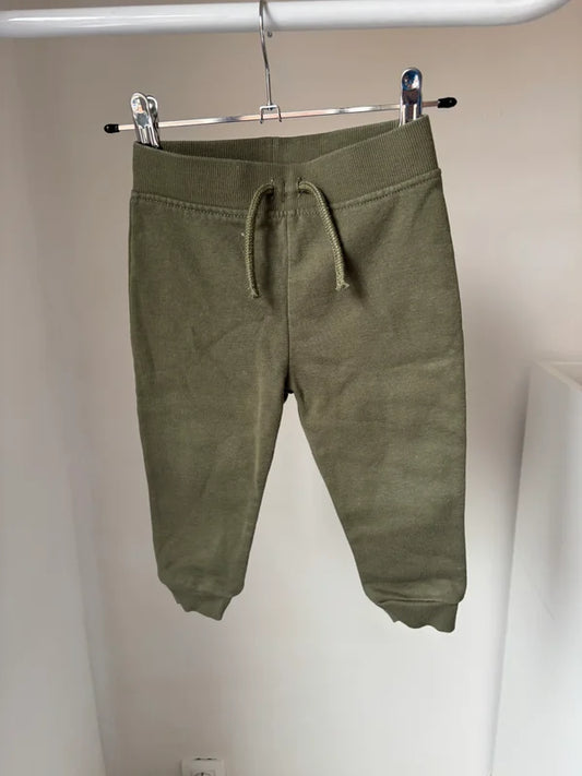Khaki joggingbroek