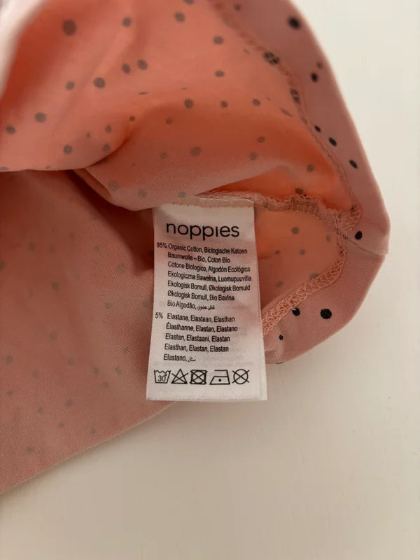 Lichtroze gestippeld jurkje