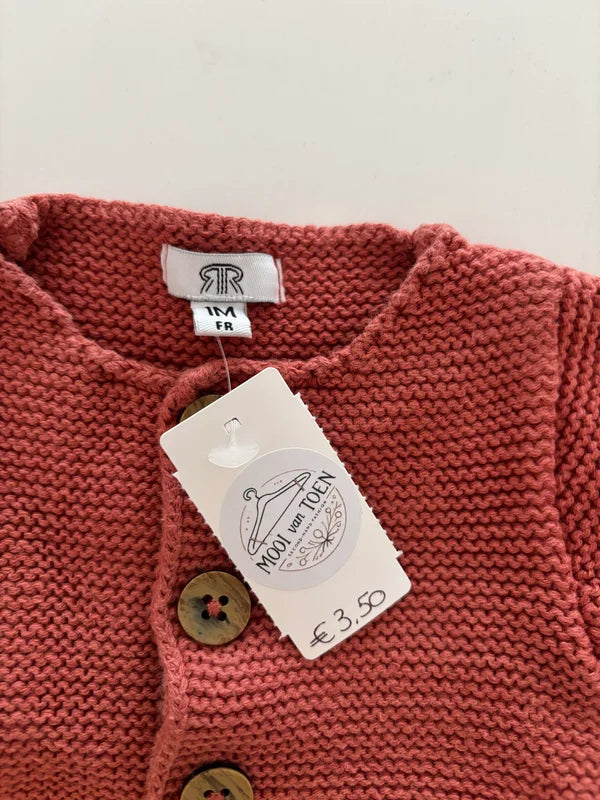 Oudroze cardigan