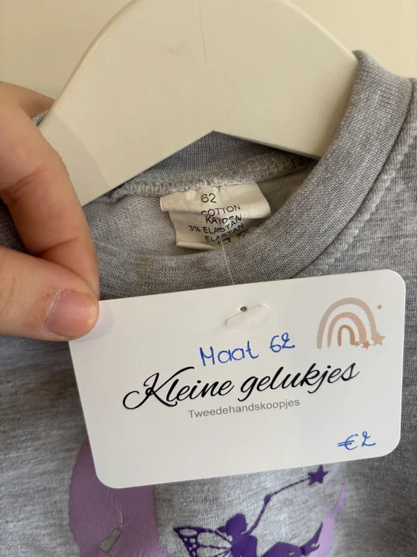 Grijze sweater "Lyna"