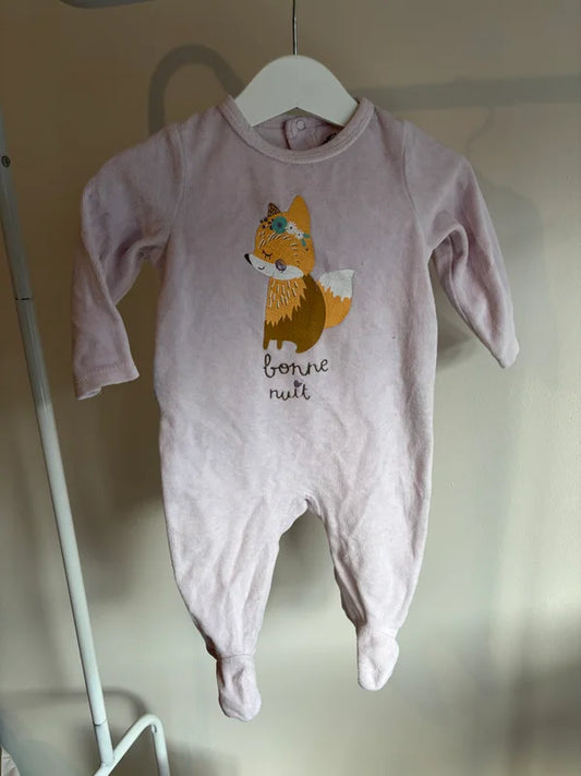 Lila winterpyjama