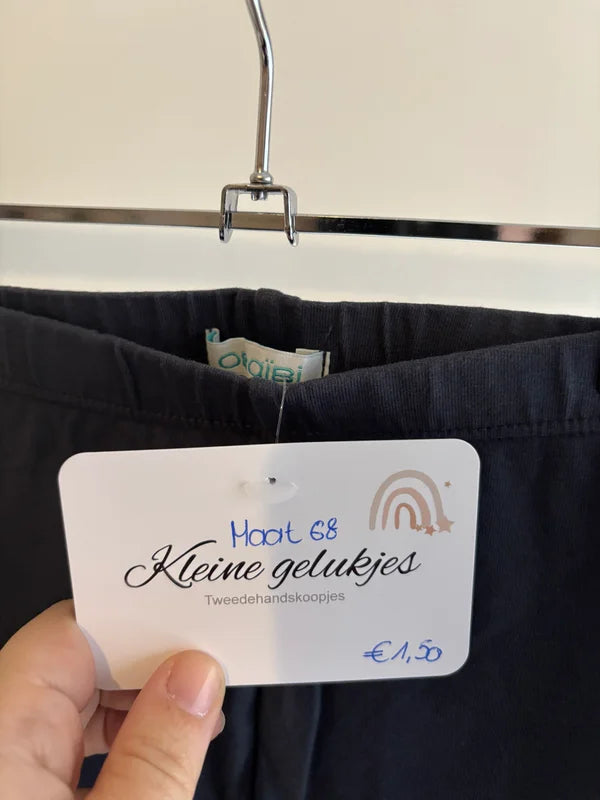 Marineblauwe legging