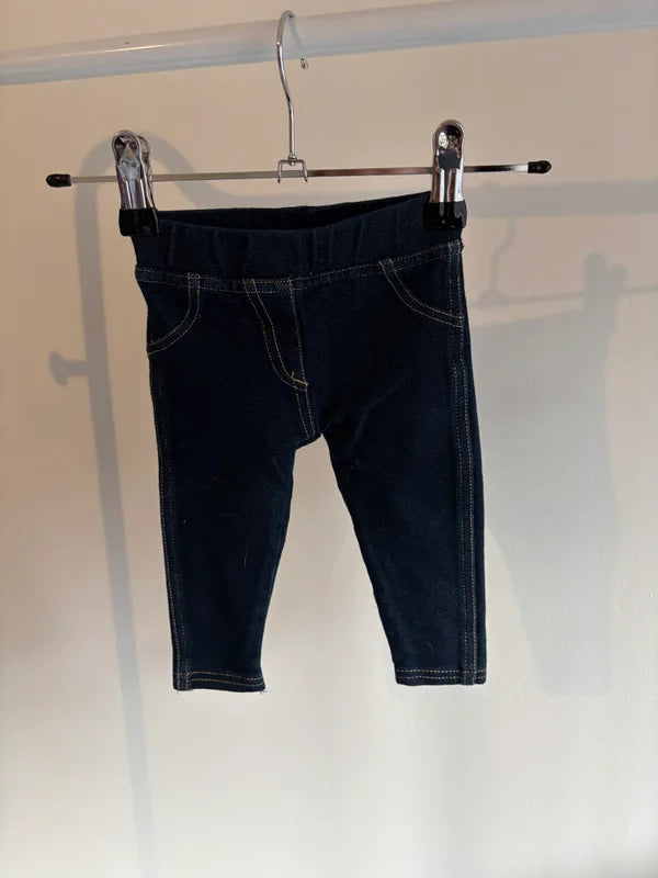 Marineblauwe jegging