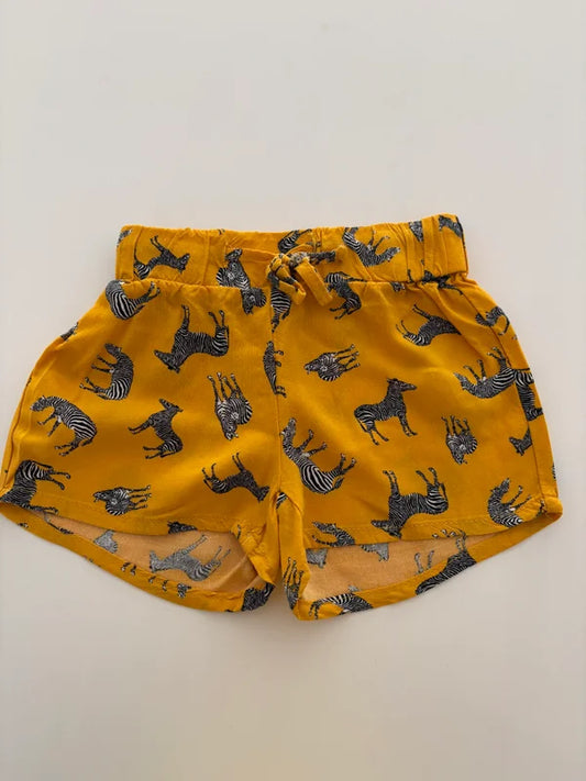 Mosterdgeel shortje | Zeeman | 92
