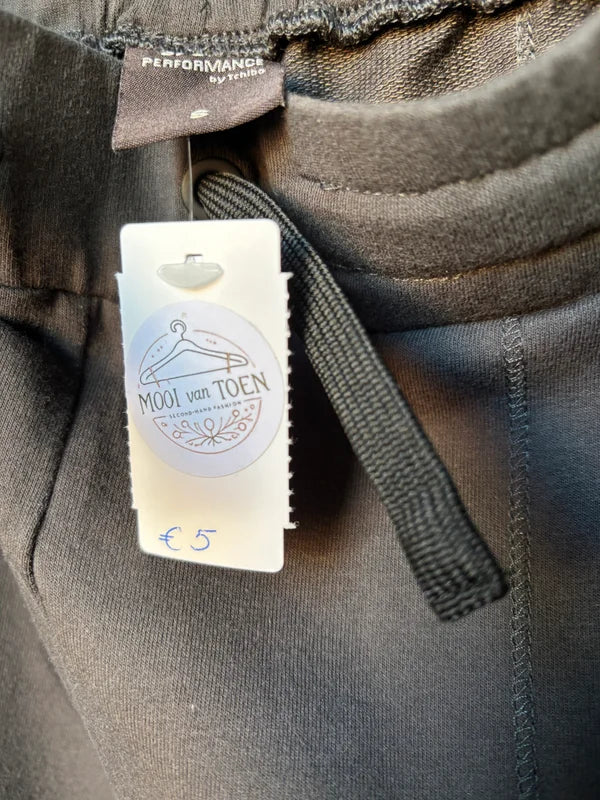 Donkergrijs/bruine bermuda