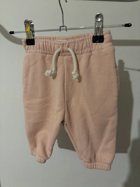 Lichtroze joggingbroek