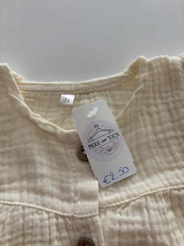 Crèmekleurig zomerboxpakje