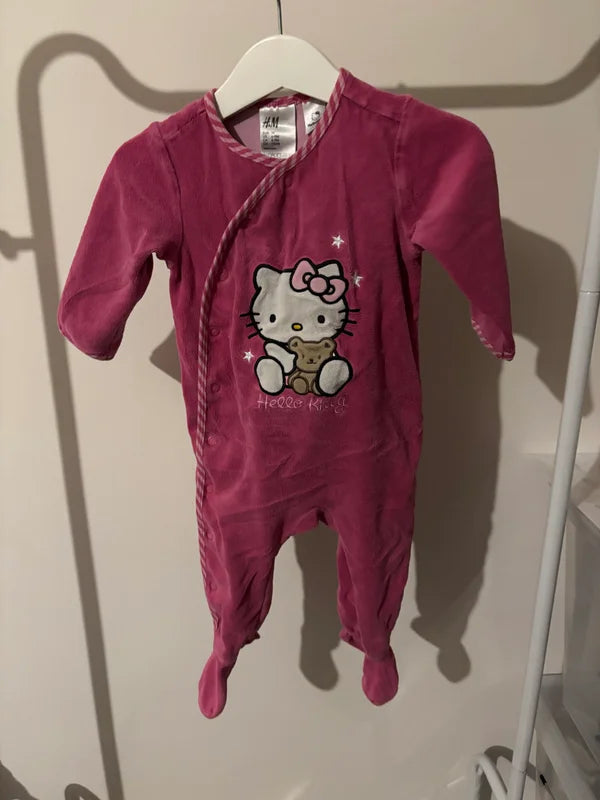 Roze winterpyjama Hello Kitty