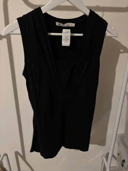 Zwarte zwangerschaps-/borstvoedingstop