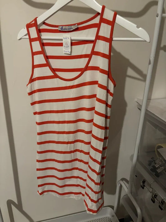 Gestreepte zwangerschapstop