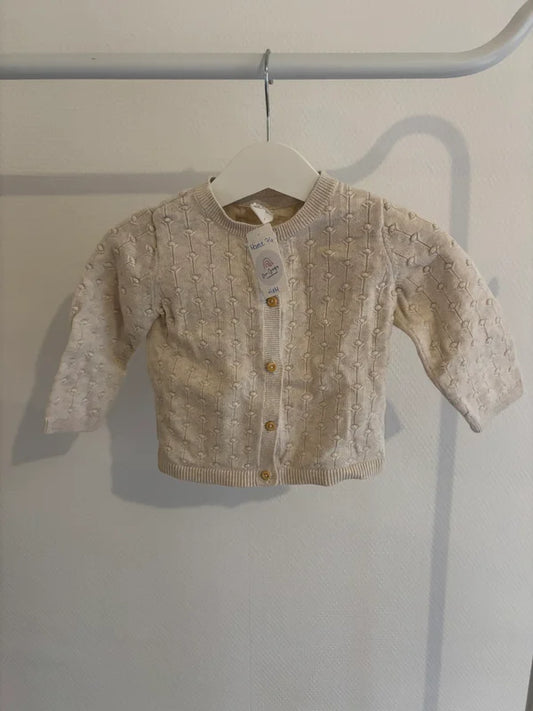 Crèmekleurige cardigan