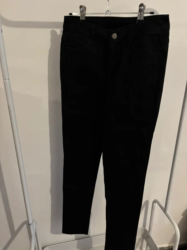Zwarte jeansbroek