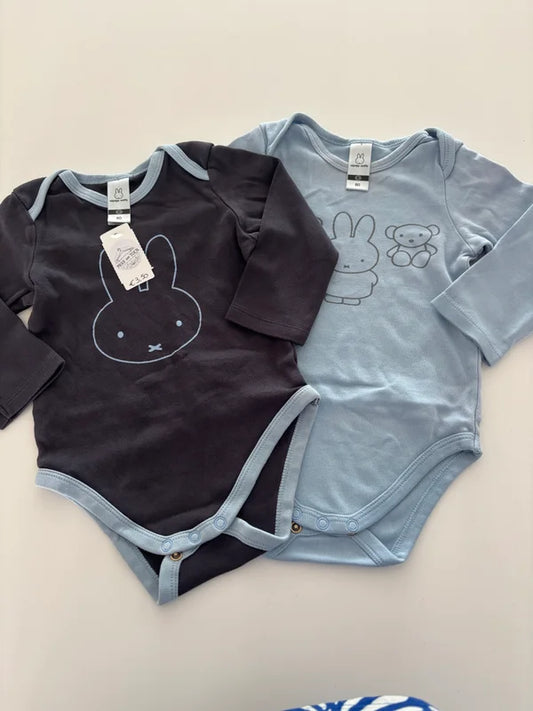 Bundel Nijntje rompers met lange mouwen (2)