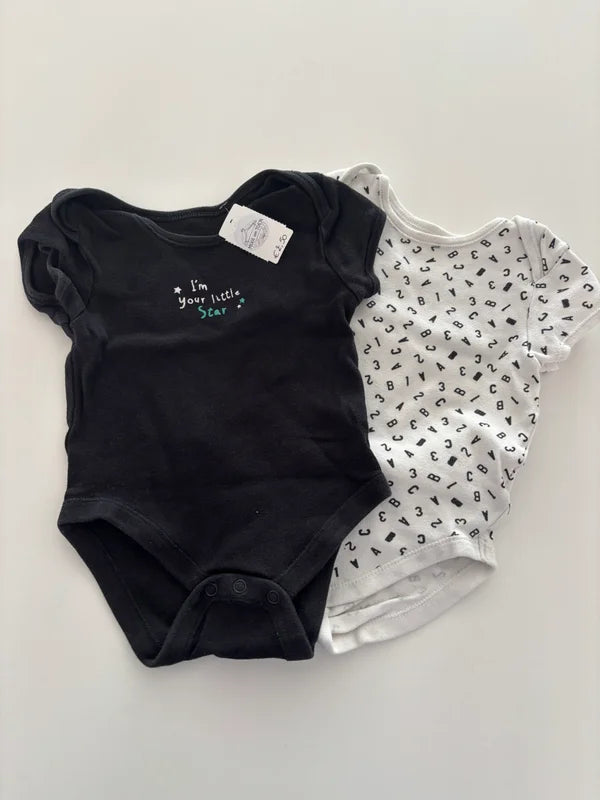Bundel rompers met korte mouwen (2)