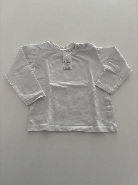 Witte basic longsleeve