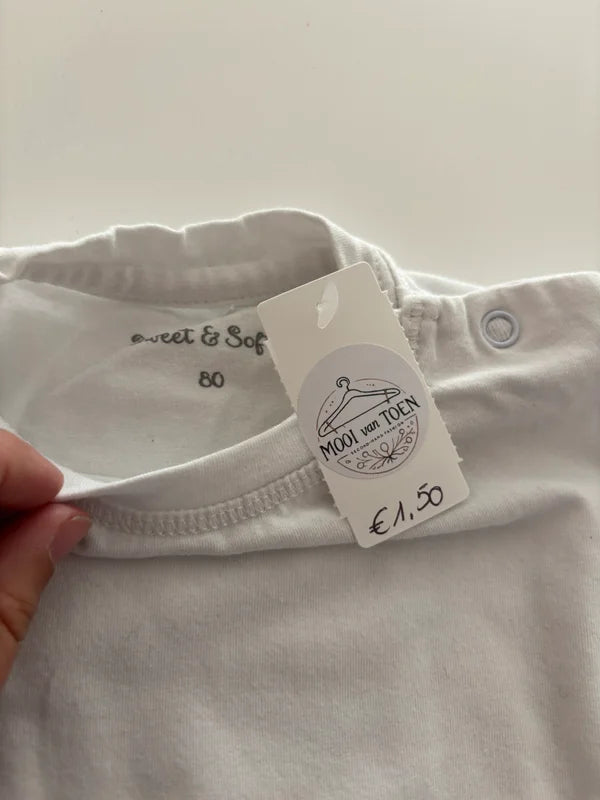 Witte basic longsleeve