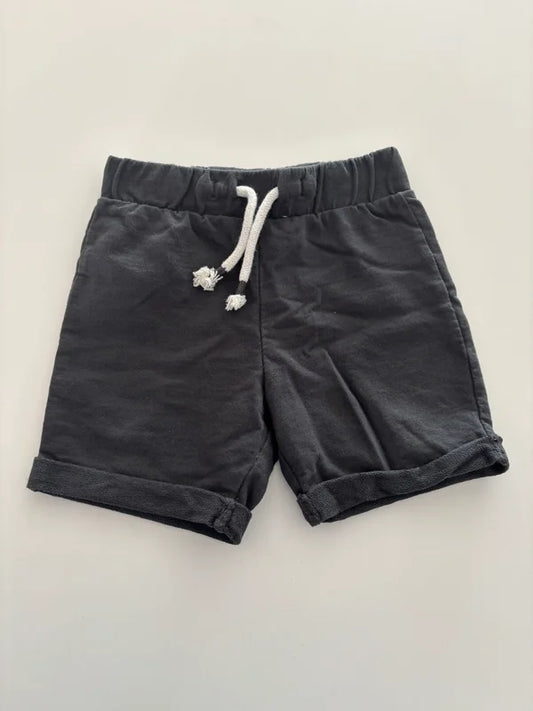 Donkergrijze bermuda