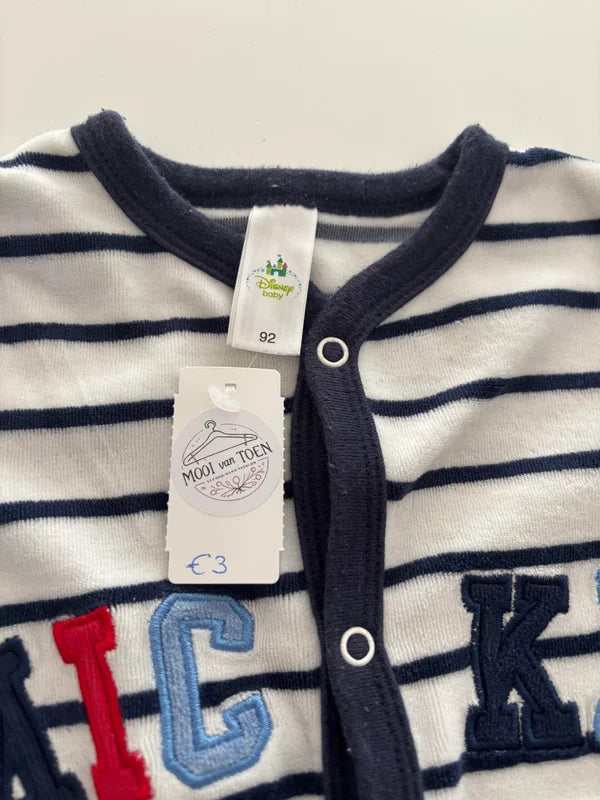 Eendelige winterpyjama Mickey Mouse