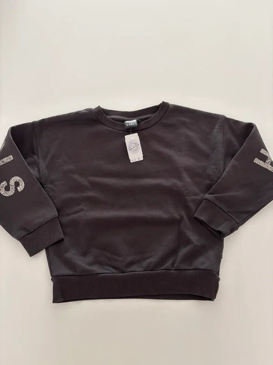 Grijsbruine sweater
