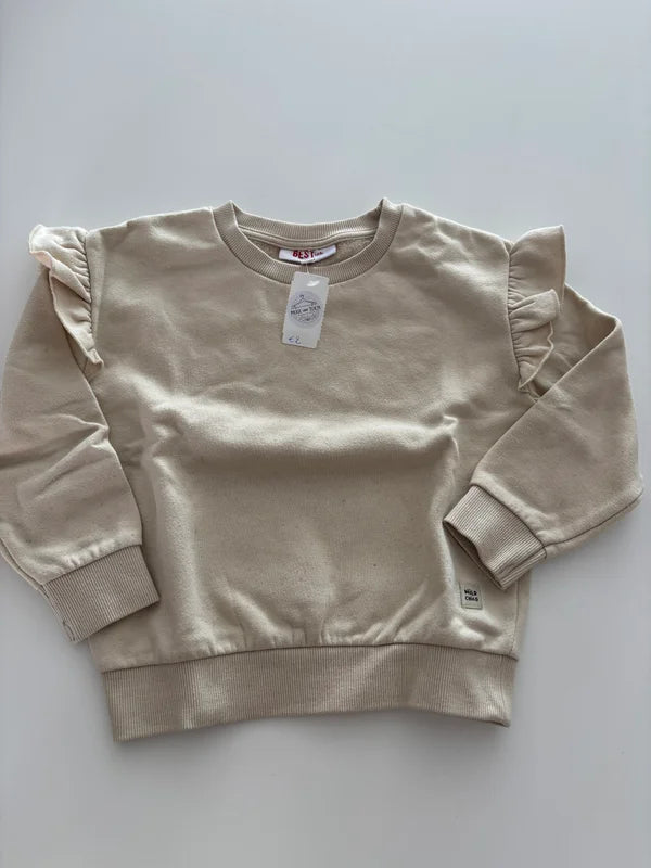 Crèmekleurige sweater