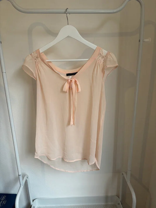 Pasteloranje blouse