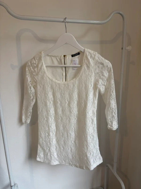 Witte blouse