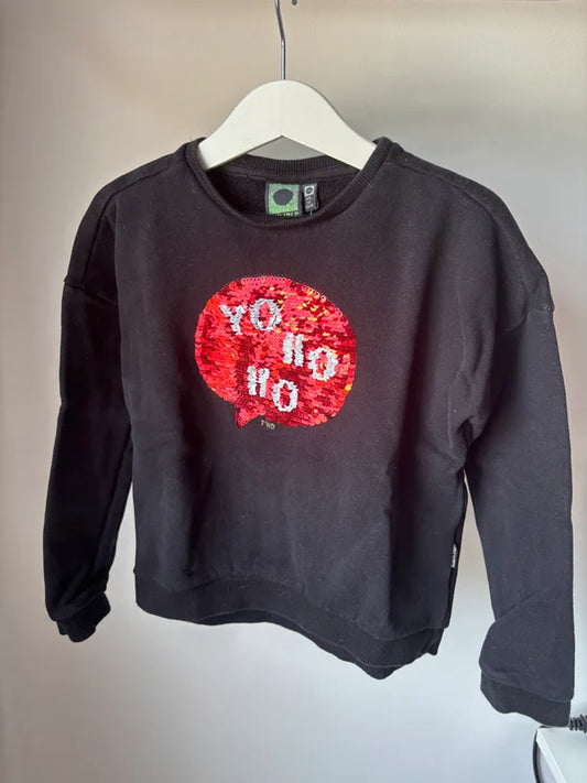 Zwarte kerstsweater