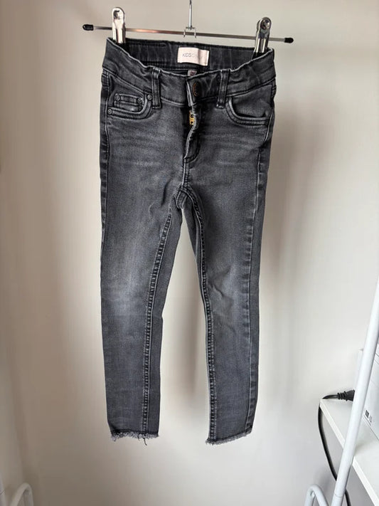 Zwarte skinny jeansbroek