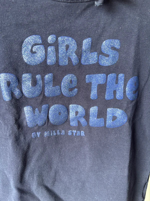 Marineblauwe longsleeve