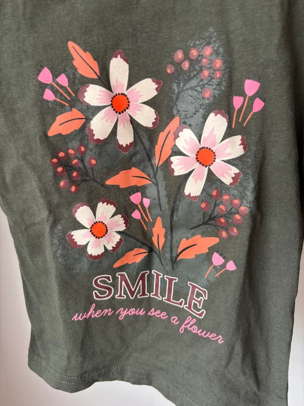 Donkergroene longsleeve