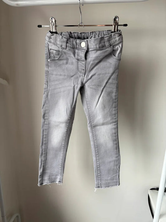 Grijze jeansbroek