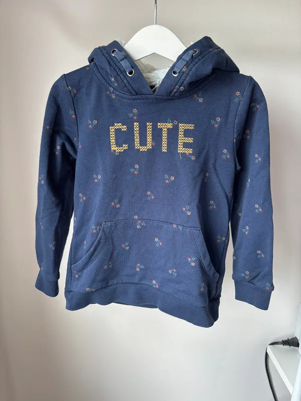 Marineblauwe sweater